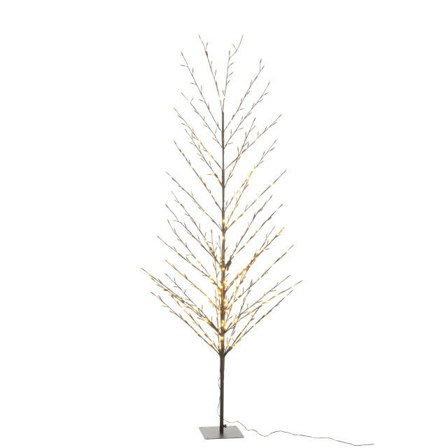 J-Line kerstboom kaal+ led metaal 90x90x200cm 3008716 large