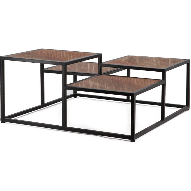 Furnilux Salontafel mango 90 x 90 x 40 cm 3020321 large