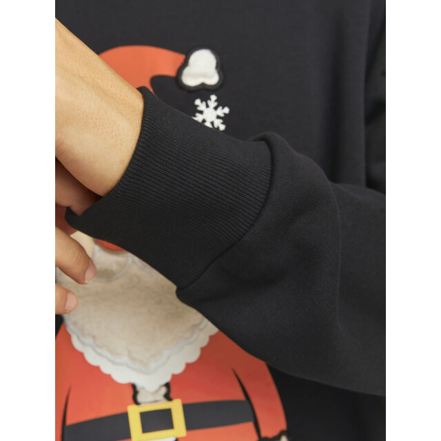 Jack & Jones Heren kersttrui jjxmas jolly 12265380-Zwart large