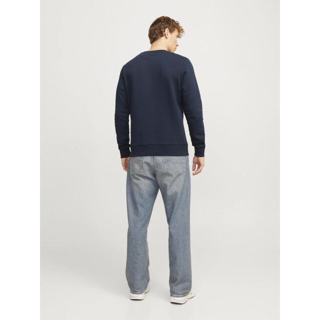 Jack & Jones Heren kersttrui jjxmas jolly 12265380-Blauw large