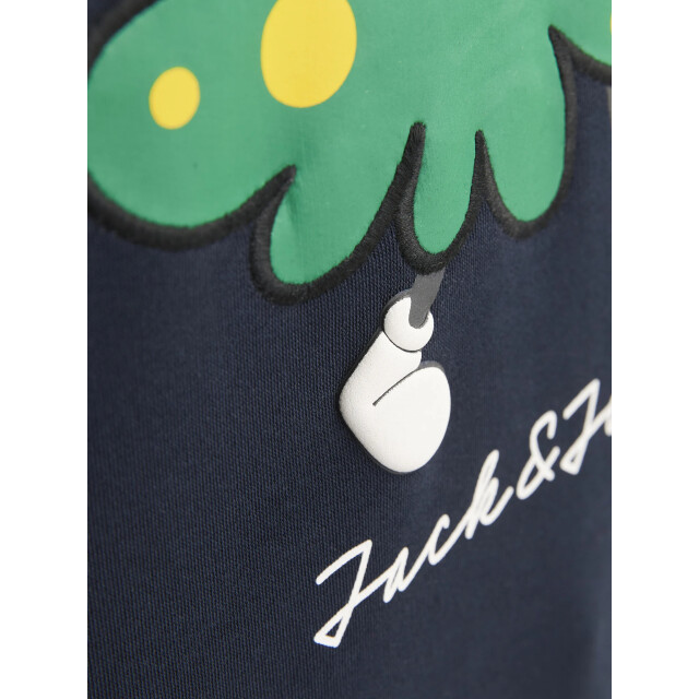 Jack & Jones Heren kersttrui jjxmas jolly 12265380-Blauw large