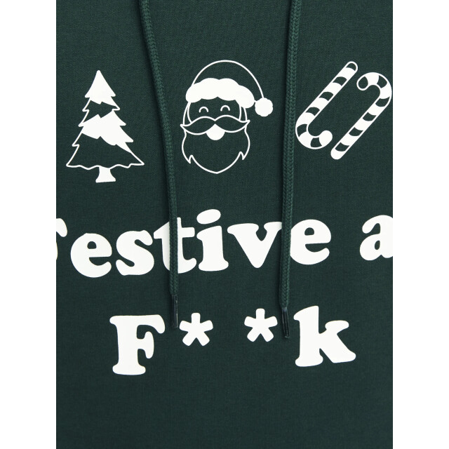 Jack & Jones Heren kersttrui jjxmas 12266115-Groen large