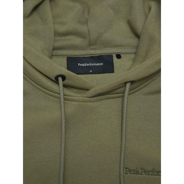 Peak Performance M original small logo hoody pine needle G79589020 large