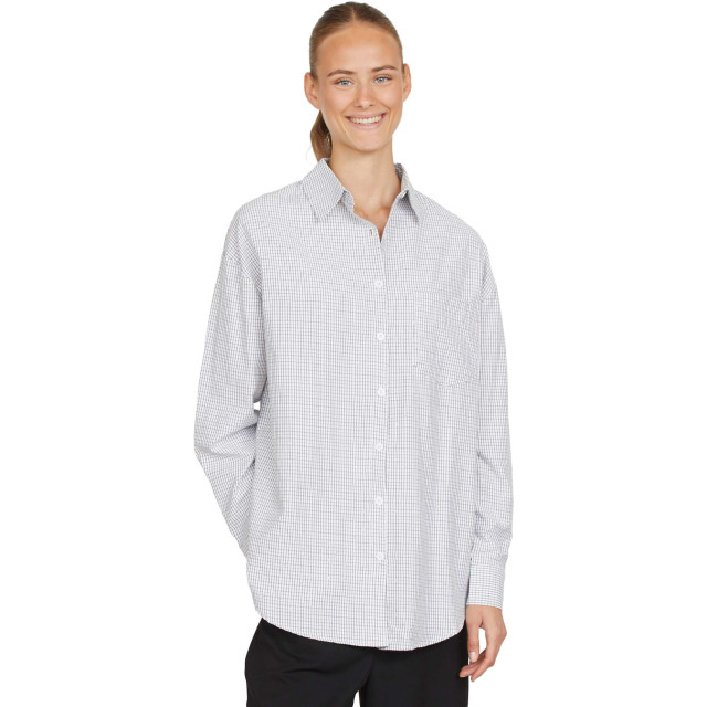 Sisters Point Gilma shirt white check 17772-white large