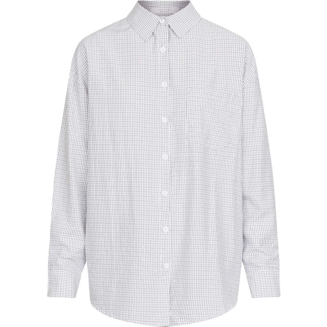 Sisters Point Gilma shirt white check 17772-white large