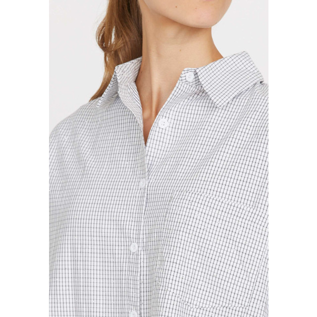 Sisters Point Gilma shirt white check 17772-white large