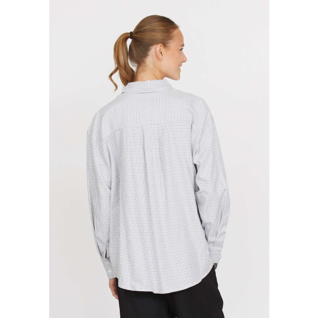 Sisters Point Gilma shirt white check 17772-white large