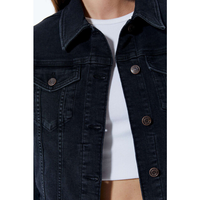 C.O.J. Denim Denim jacket black vt Katy-39 large
