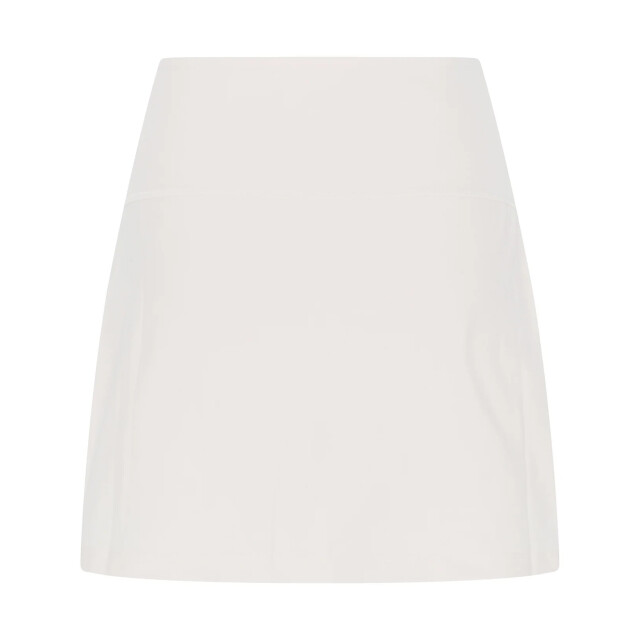 Girlfriend Collective Dames hoog rise fitness skort UTGC108_ivory large