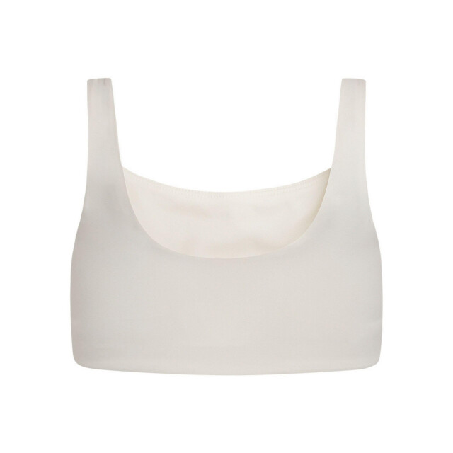 Girlfriend Collective Dames tommy gesneden bh met vierkante hals UTGC145_ivory large