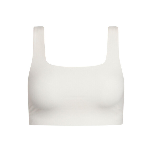 Girlfriend Collective Dames tommy gesneden bh met vierkante hals UTGC145_ivory large