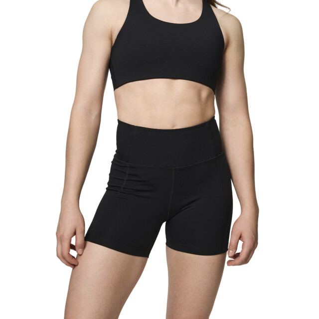 Girlfriend Collective Dames compressieve high rise hardloopshort UTGC177_black large