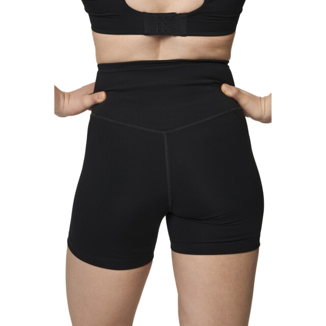 Girlfriend Collective Dames compressieve high rise hardloopshort UTGC177_black large
