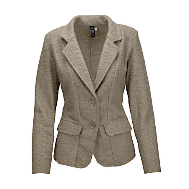 Iz Naiz Blazer 3772 boucle sand blazer 3772 Boucle - Sand large