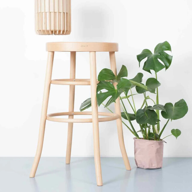 Fameg Lauren houten barkruk naturel 75 cm 2027407 large