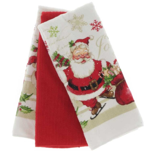 Unique Living | handdoekset jilly 38x63cm santa 3016711 large
