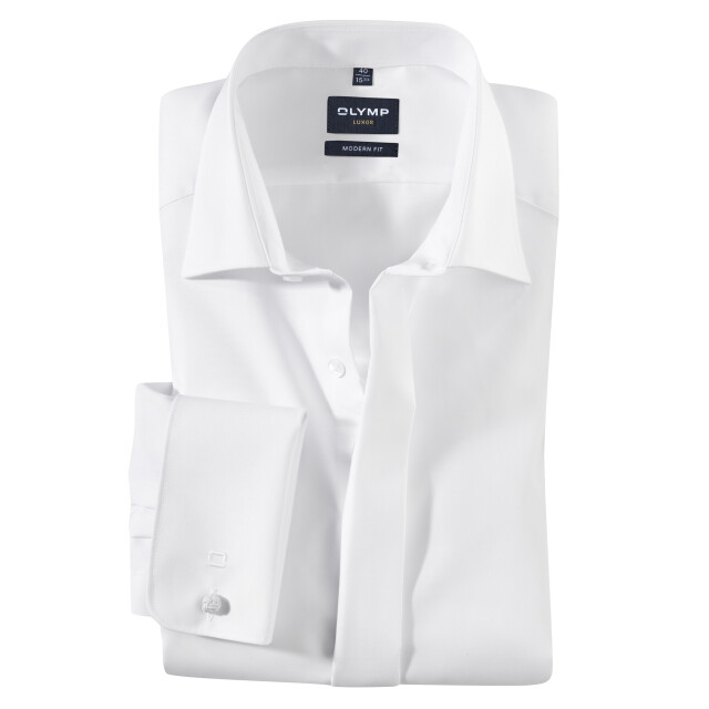 Olymp Luxor modern fit overhemd met lange mouwen 088299-001-42 large