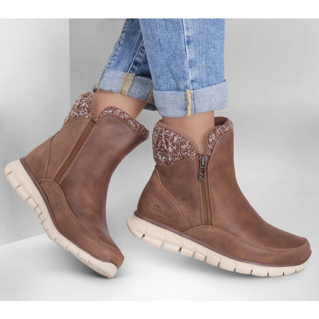 Skechers 167941 Enkellaarzen Bruin 167941 large