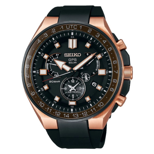 Seiko Sse170j1 heren horloge Seiko Zwart SSE170J1 Heren Horloge large