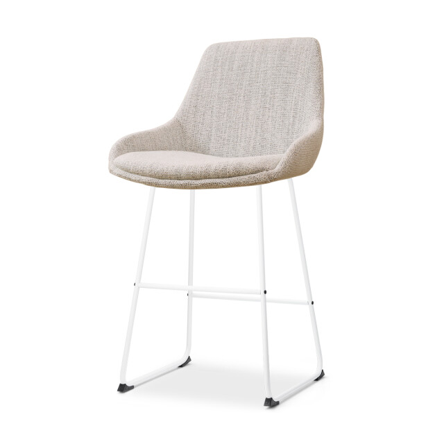 Nolon Nino-isa barkruk gemêleerd wit onderstel 65 cm 3031391 large