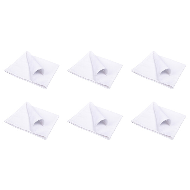 QUVIO Servet – katoen – 40x40cm – – set van 6 3031191 large