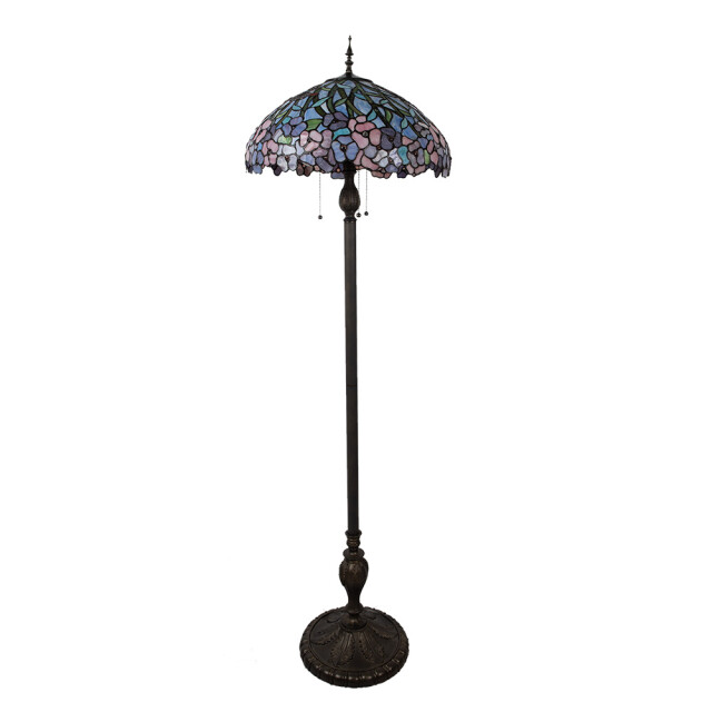 LumiLamp Tiffany vloerlamp Ø 51x165 cm glas staande lamp 3031344 large