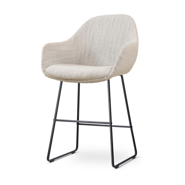 Nolon Nino-mae barkruk gemêleerd zwart onderstel 65 cm 3031380 large