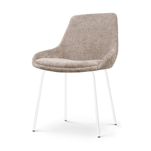 Nolon Nora-isa eetkamerstoel wit onderstel 3031426 large