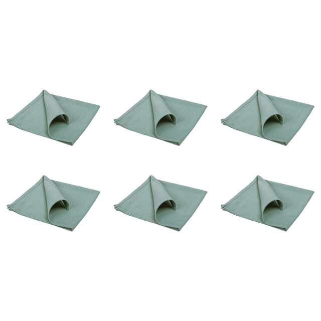 QUVIO Servet – katoen – 40x40cm – – set van 6 3031185 large