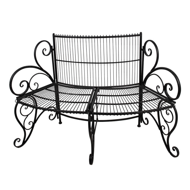 Clayre & Eef Tuinbank 134x54x92 cm metaal 3031347 large