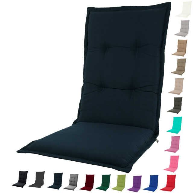 Kopu ® prisma navy comfortabeltuinkussen hoge rug 2 stuks 2394211 large