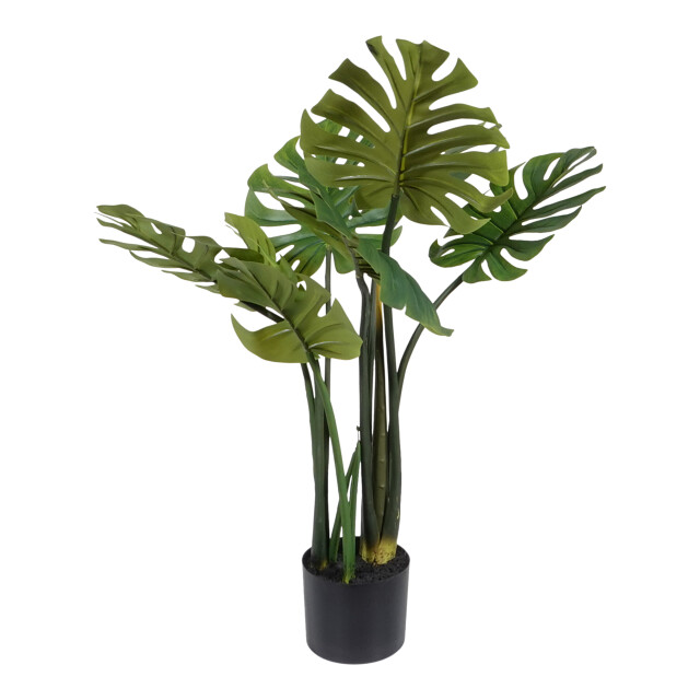 Kopu ® kunstplant split philodendron 90 cm 8 bladeren nepplant 2612775 large