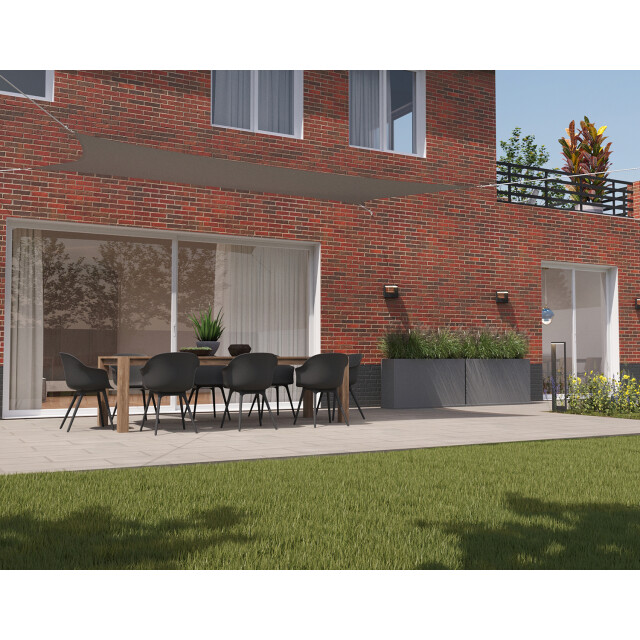 Kopu ® schaduwdoek rechthoek 2x4 m waterdicht zonnedoek - 2612839 large