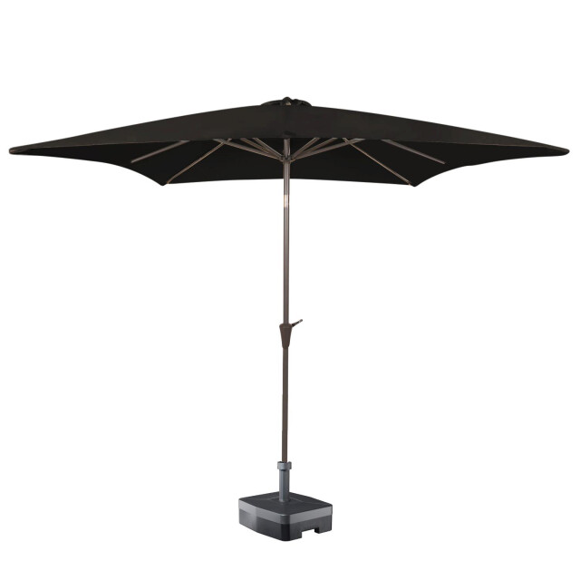 Kopu ® altea parasol vierkant 230x230 cm met windvanger - 1329826 large