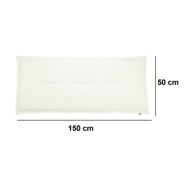 Kopu ® manchester sand bankkussen 150x50 cm - hoogwaardige stof 2598988 large