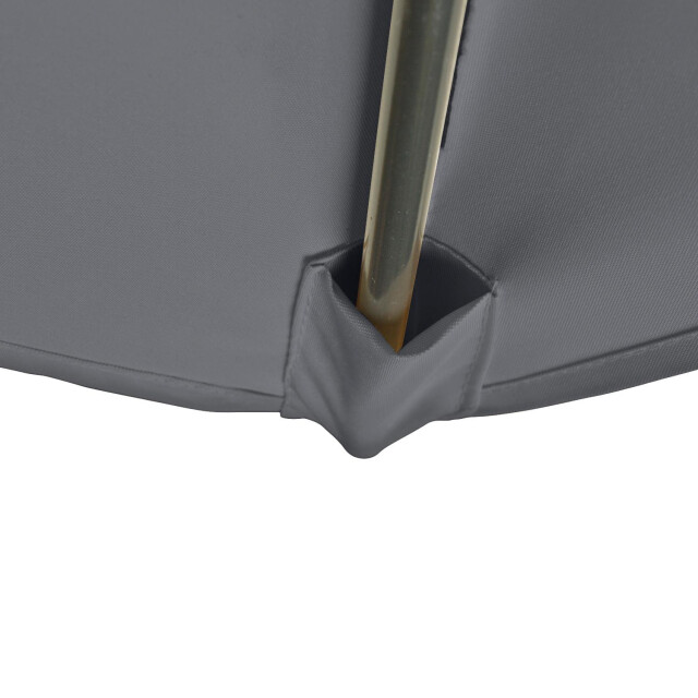 Kopu ® altea parasol vierkant 230x230 cm met windvanger - 1329828 large