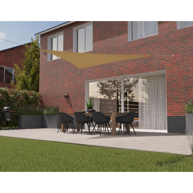 Kopu ® schaduwdoek driehoek 3x3x3 mtr waterdicht 230 grams - 2612860 large