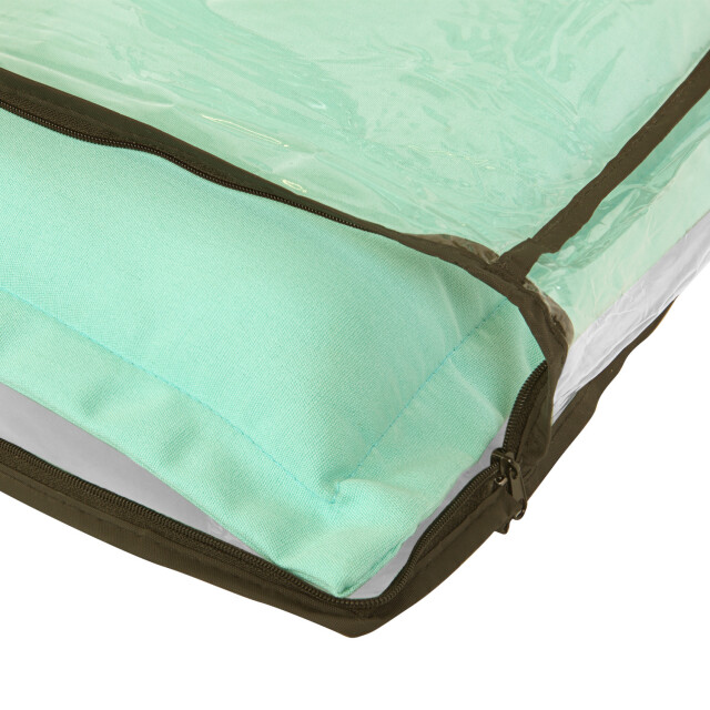 Kopu ® 2 stuks prisma aquamarine hoogwaardige tuinkussen hoge rug 2394207 large