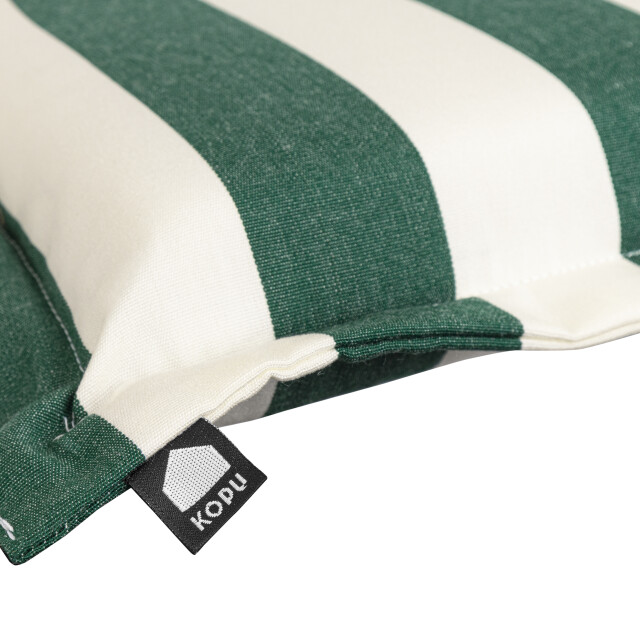 Kopu ® mila forest green 120 cm hoogwaardig bankkussen gestreept 2588309 large