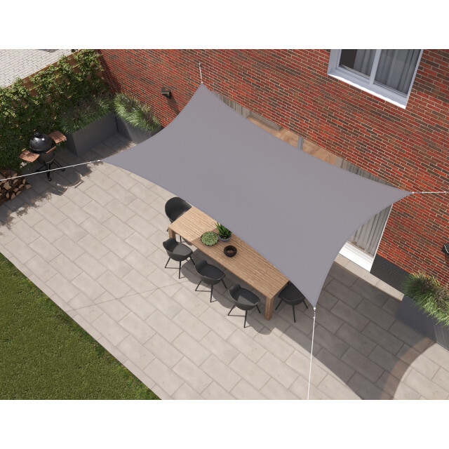 Kopu ® schaduwdoek rechthoek 2x4 m waterdicht zonnedoek - 2612839 large