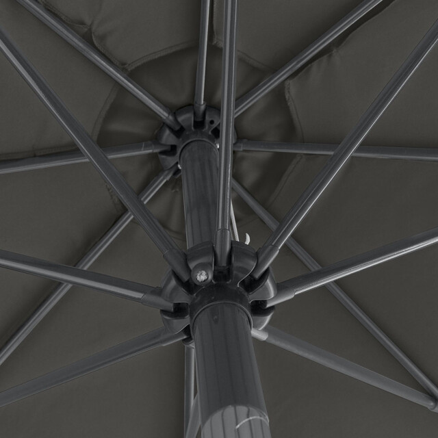 Kopu ® calma parasol rond 300 cm met windvanger - 1329597 large