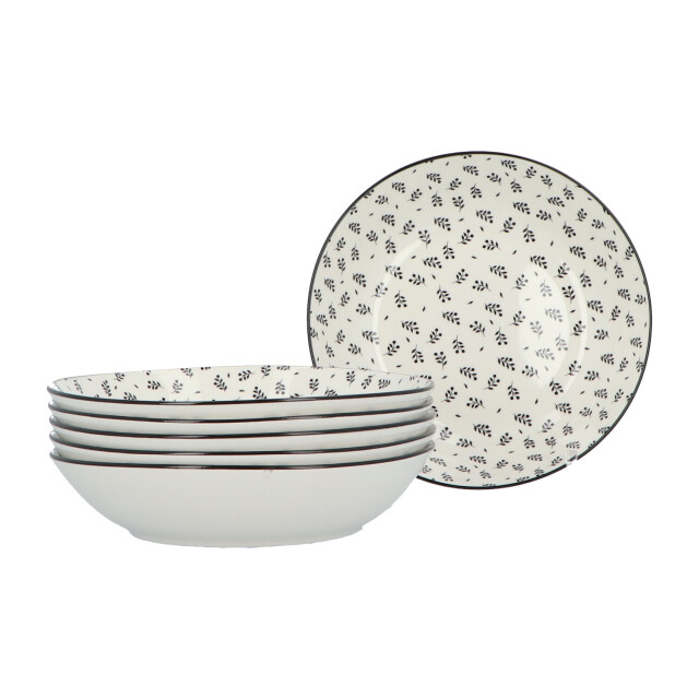 Secret de Gourmet Porseleinen servies-set iris 18-delig 6 persoons 3047631 large