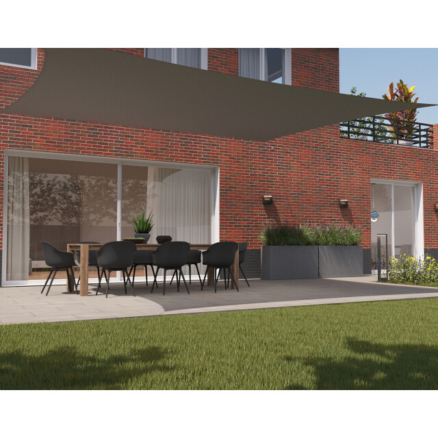 Kopu ® schaduwdoek rechthoek 4x5 m waterdicht zonnedoek - 2612842 large