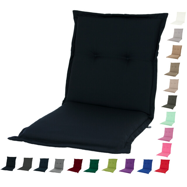 Kopu ® prisma black hoogwaardig tuinkussen lage rug - 1329638 large