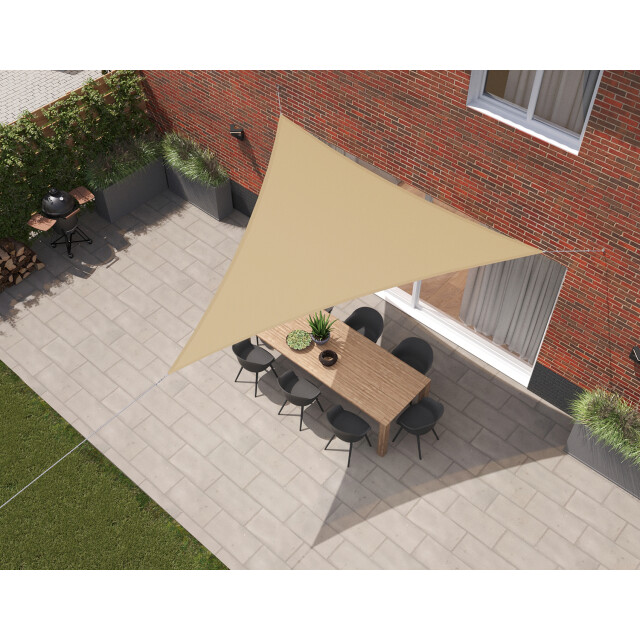 Kopu ® schaduwdoek driehoek 3x3x3 mtr waterdicht 230 grams - 2612860 large