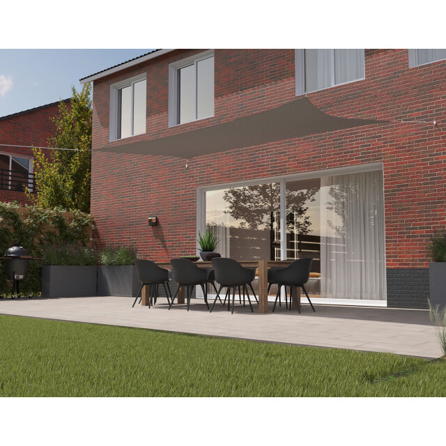 Kopu ® schaduwdoek rechthoek 2x4 m waterdicht zonnedoek - 2612839 large