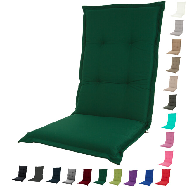 Kopu ® prisma forest green comfortabel tuinkussen met hoge rug - 1329654 large