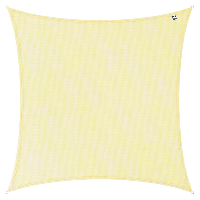 Kopu ® schaduwdoek 3x3m vierkant waterdicht 230 gram zonnedoek creme 2612879 large