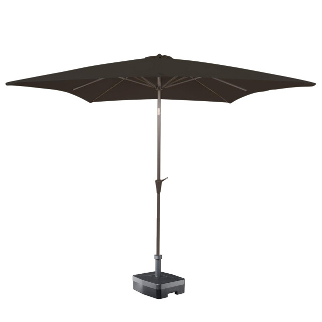 Kopu ® altea parasolset vierkant 230x230 cm met hoes en voet - 1329844 large
