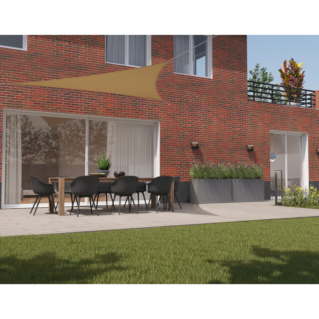 Kopu ® schaduwdoek driehoek 3x3x3 mtr waterdicht 230 grams - 2612860 large